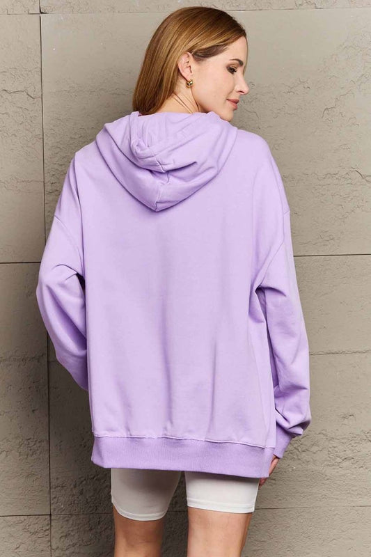 Simply Love Simply Love Full Size MAMA Graphic Dropped Shoulder Hoodie - Enchanting Top